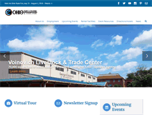 Tablet Screenshot of ohioexpocenter.com